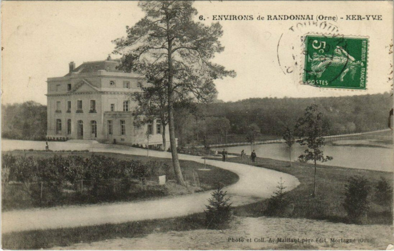 Carte postale ancienne Randonnai-Ker Yve