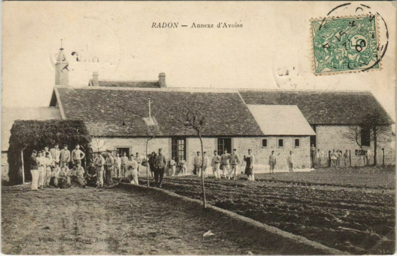 Carte postale ancienne Radon - Annexe d'Avoise