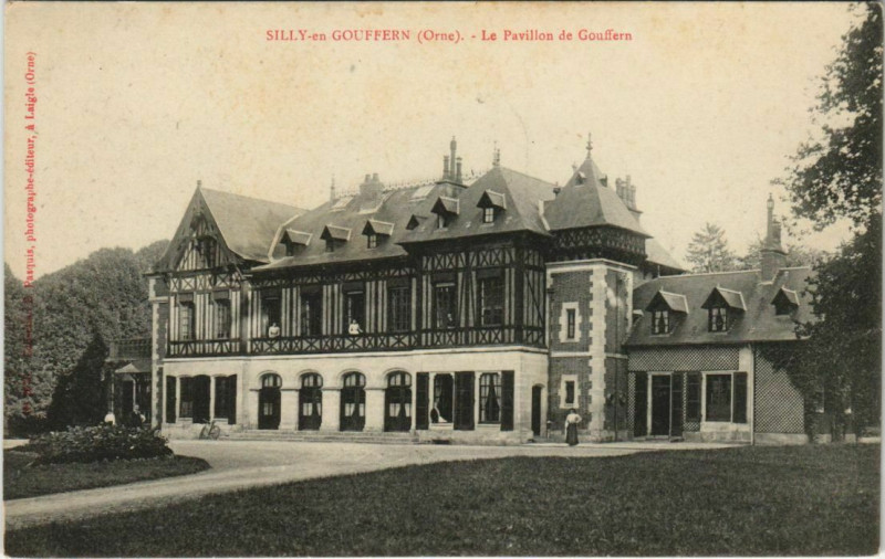 Carte postale ancienne Silly-en-Gouffern - Le Pavillon de Gouffern