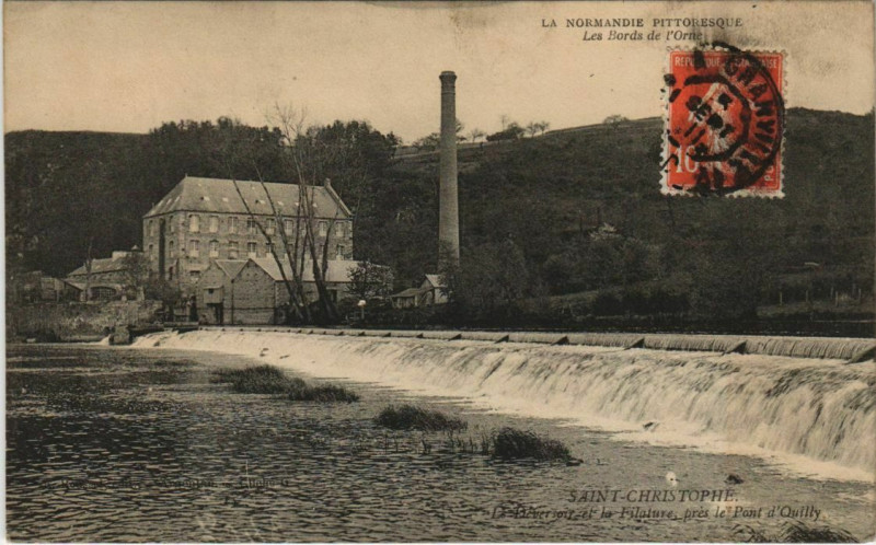 Carte postale ancienne Les Bords de l'Orne
