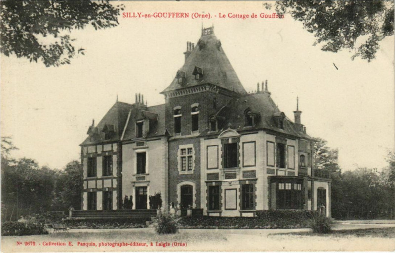 Carte postale ancienne Silly-en-Gouffern - Le Cottage de Gouffern
