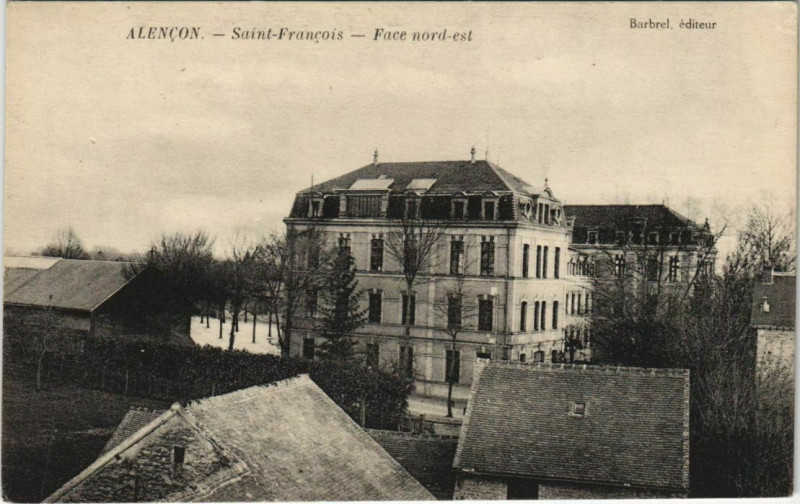 Carte postale ancienne Alencon - Saint-Francois à Alençon