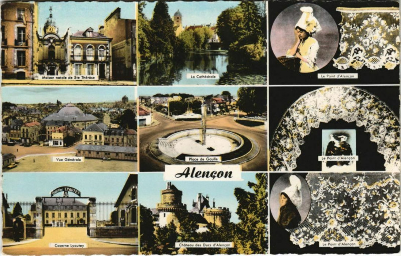 Carte postale ancienne Alencon à Alençon