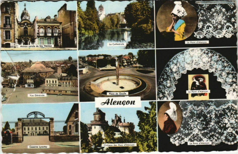 Carte postale ancienne Alencon à Alençon