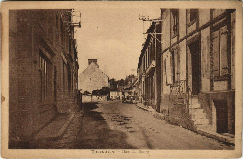 Carte postale ancienne Tourouvre Haut du Bourg