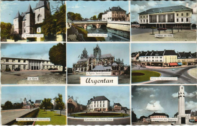 Carte postale ancienne Argentan à Argentan