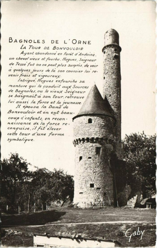 Carte postale ancienne Bagnoles-de-l'Orne