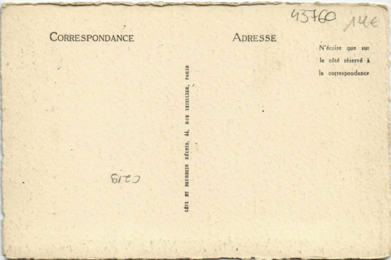 Carte postale ancienne Laigle-Paysannerie-Environs de Laigle à Ri