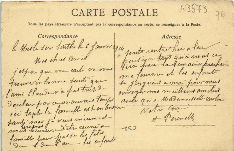 Carte postale ancienne Le Mesle-sur-Sarthe-La Sarthe et l'Usine électrique à Ri