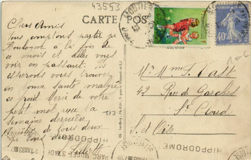 Carte postale ancienne La Madeleine-Bouvet-Moulin de Bonne-Chére à La Madeleine-Bouvet