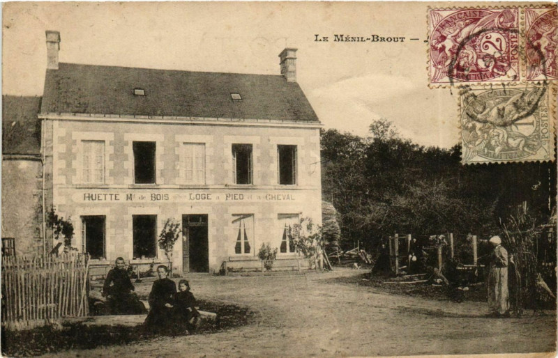 Carte postale ancienne Le Menil-Baout