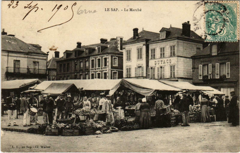 Carte postale ancienne Le Sap-Le Marche