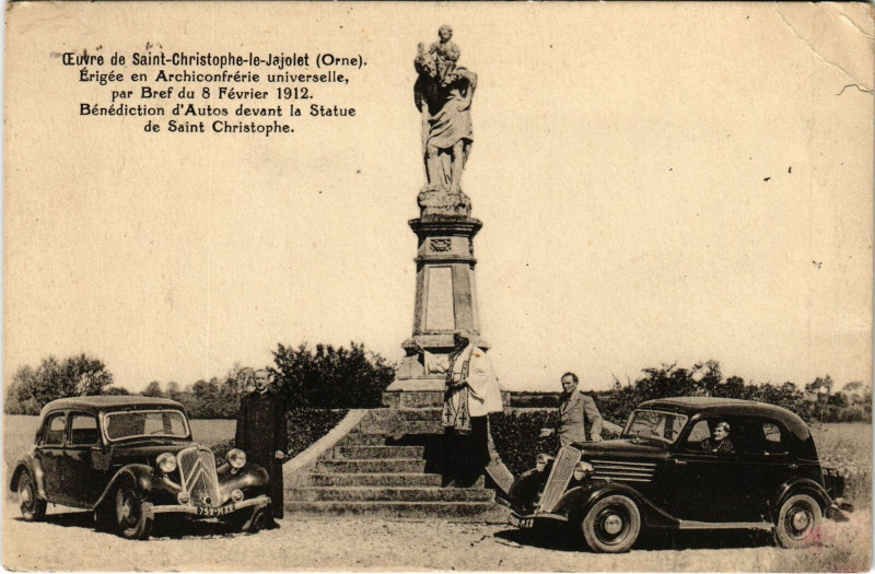 CPA ORNE Env. Sées Boischampré ST CHRISTOPHE LE JAJOLET Château de St Christophe