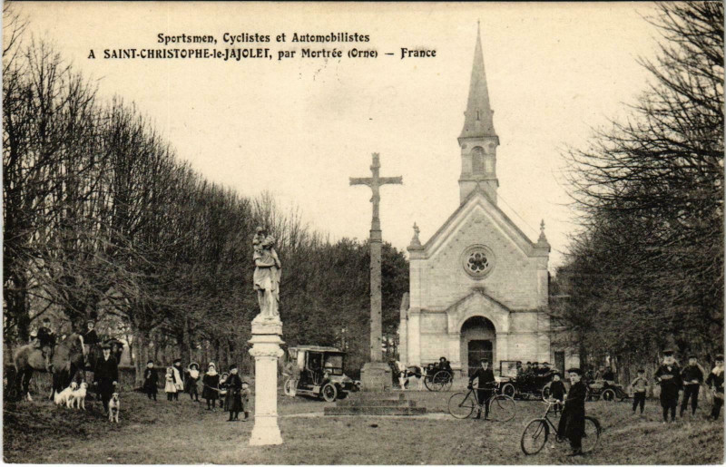 Carte postale ancienne Saint-Chritophe-le-Jajolet par Mortree à Mortrée