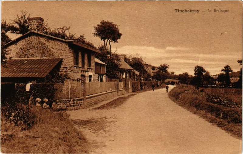 Carte postale ancienne Tinchebray - La Breloque
