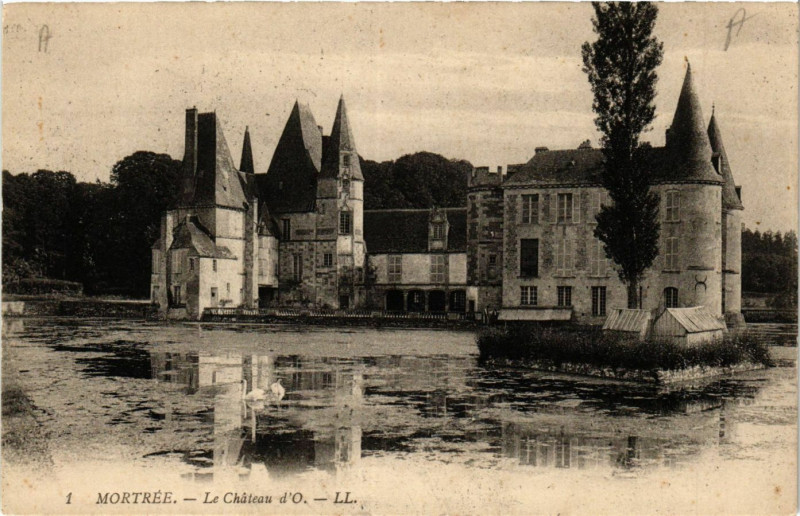 Carte postale ancienne Mortree - Le Chateau d'O à Mortrée