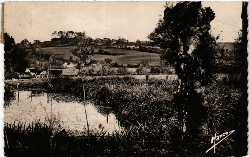 Carte postale ancienne La Perriére (Orne)  (Site classé) à Ri
