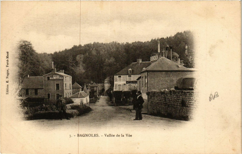 Carte postale ancienne Bagnoles - Vallée de la Vée