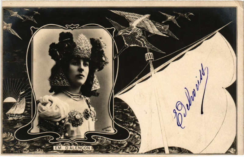 Carte postale ancienne Em. d'Alencon