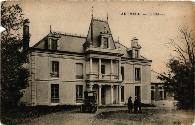 Carte postale ancienne Autheuil - Le Chateau