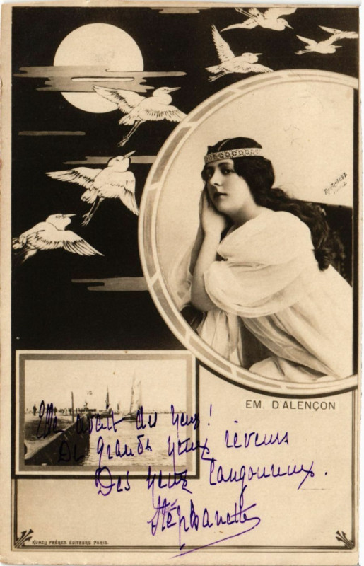 Carte postale ancienne Em d'Alencon