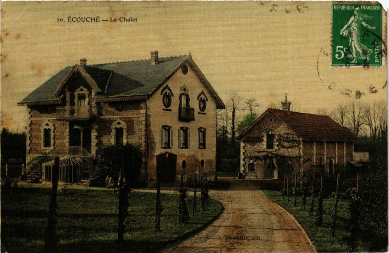 Carte postale ancienne Ecouché - La Chalet