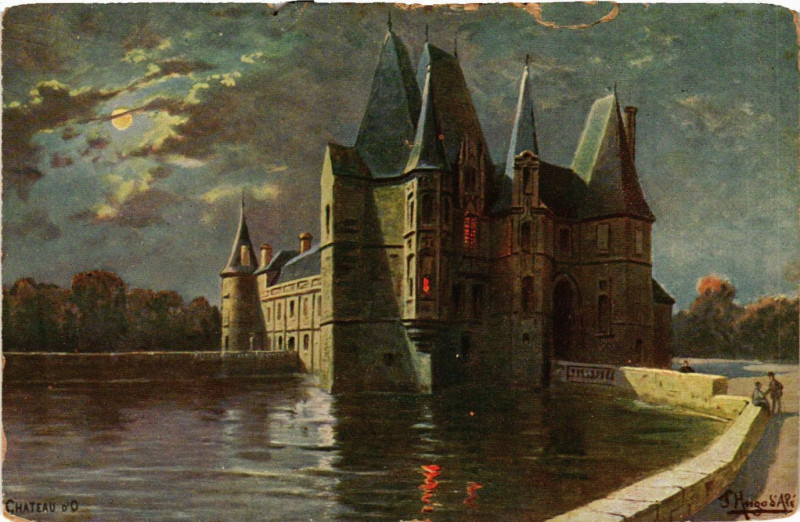 Carte postale ancienne Chateau