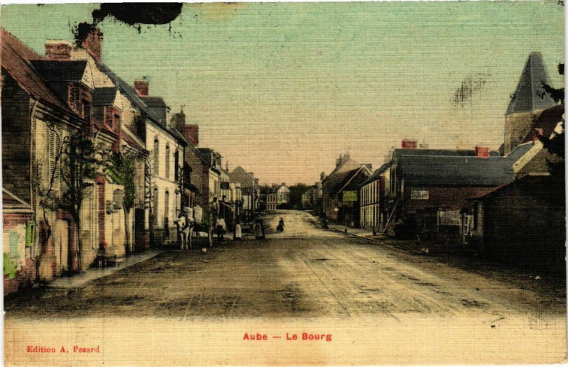 Carte postale ancienne Alencon (Orne) - Le Bourg à Alençon