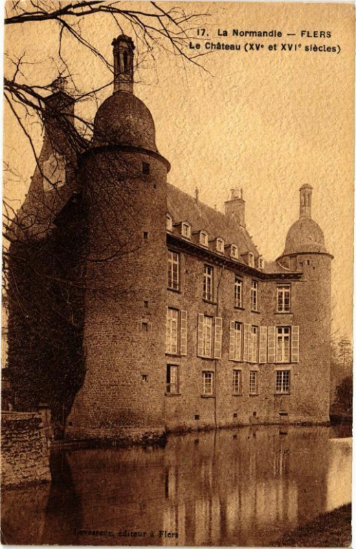 Carte postale ancienne La normandie .- Flers à Flers