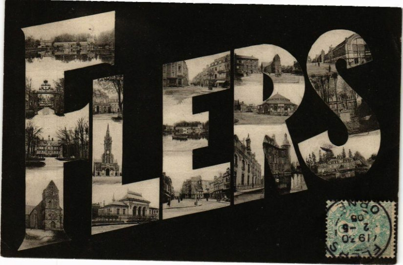 Carte postale ancienne Flers à Flers