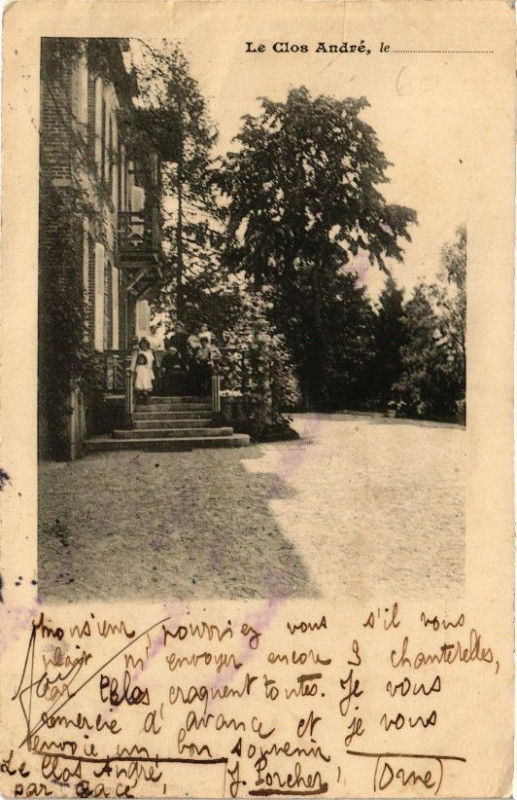 Carte postale ancienne Le CLos André