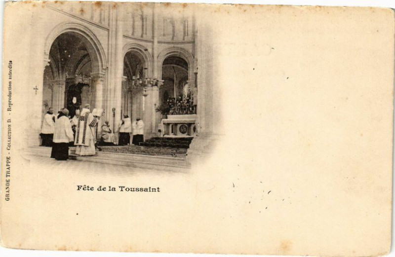Carte postale ancienne Grande Trappe - Nouvelle Collection de 25 sujets - Hotellerie à Ri