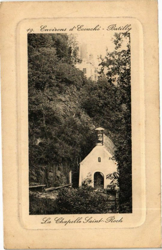 Carte postale ancienne Environs d'Ecouche - Batilly
