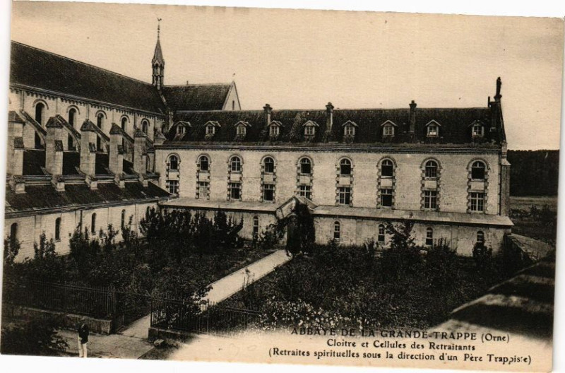 Carte postale ancienne Abbaye de la Grande Trappe
