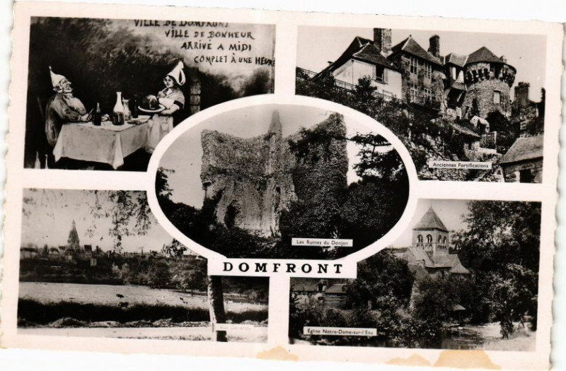 Carte postale ancienne Domfront