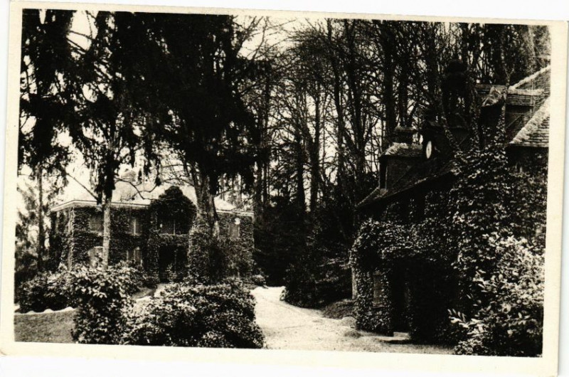 Carte postale ancienne Vimoutiers - Cottage de la huniere à Vimoutiers