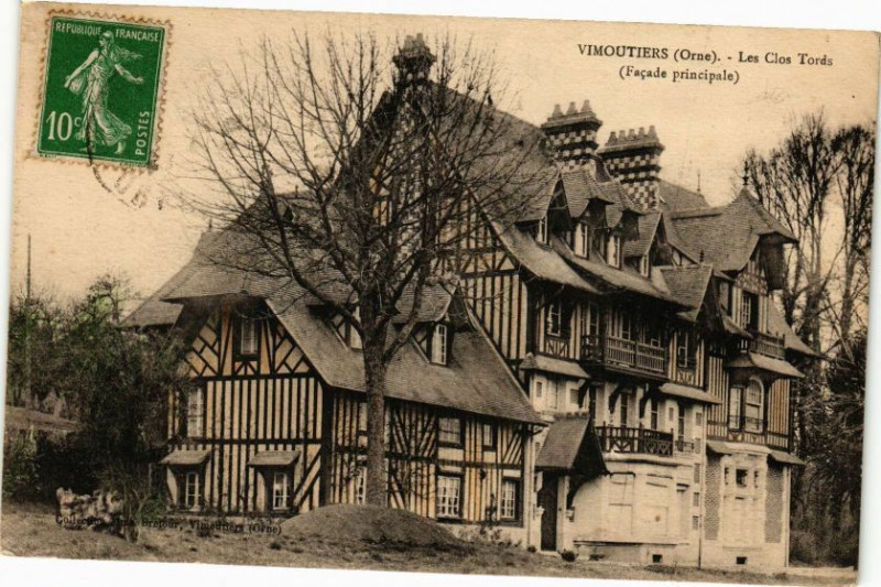 Carte postale ancienne Vimoutiers - Les Clos-Tords à Vimoutiers
