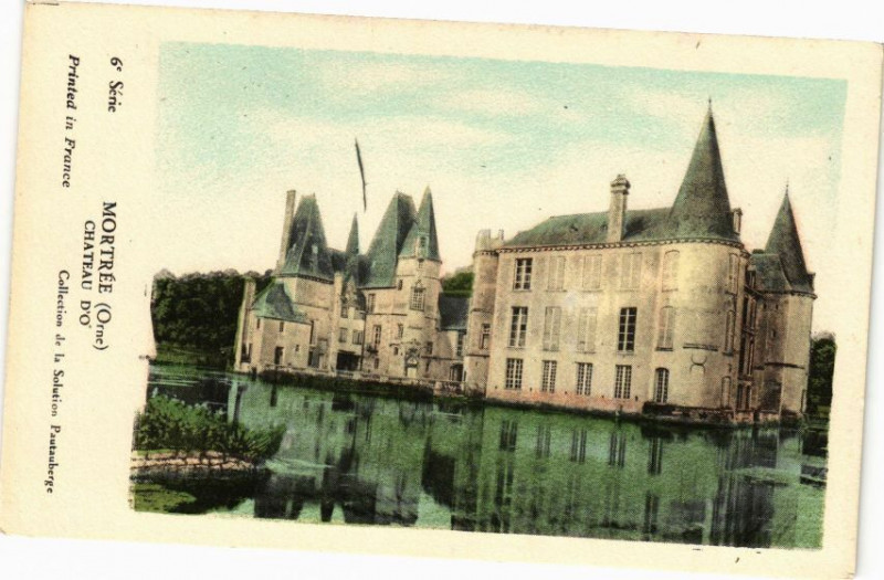 Carte postale ancienne Mortree - Chateau d'O à Mortrée