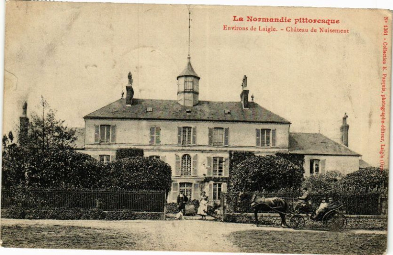 Carte postale ancienne La normaide pittoresque - Environs de L'Aigle à L'Aigle