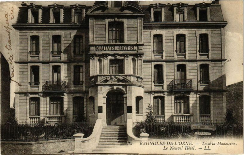 Carte postale ancienne Bagnoles-de-l'Orne - Tese la madeleine