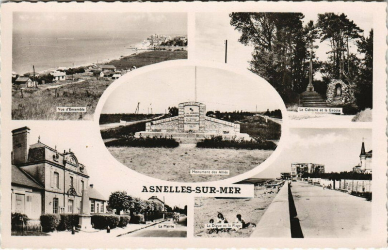 Carte postale ancienne Asnelles-sur-Mer à Asnelles