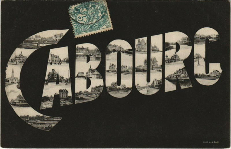 Carte postale ancienne Cabourg à Cabourg