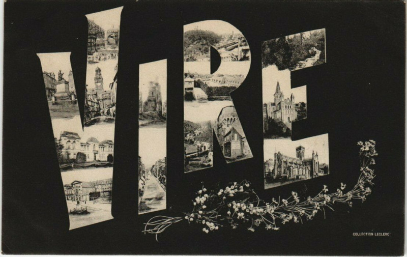 Carte postale ancienne Vire