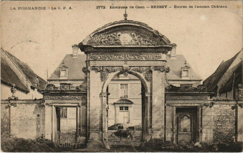 Carte postale ancienne La Normandie - Environs de Caen - Bressy à Caen