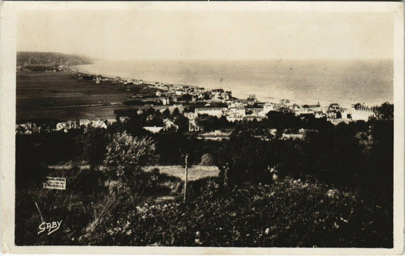 Carte postale ancienne Blonville-sur-Mer - Vue générale à Blonville-sur-Mer