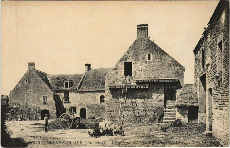 Carte postale ancienne Courseulles-sur-Mer à Courseulles-sur-Mer