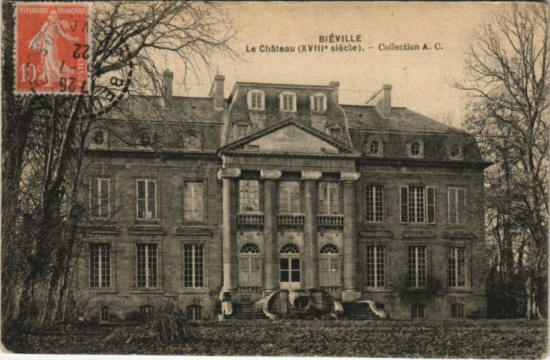 Carte postale ancienne Biéville - Le Chateau