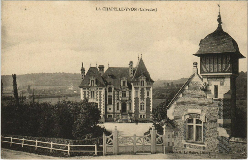 Carte postale ancienne La Chapelle-Yvon