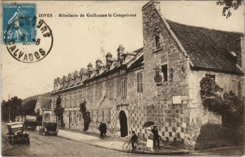 Carte postale ancienne Dives - Hotellerie de Guillaume le Conquérant