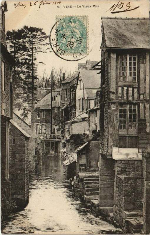 Carte postale ancienne Vire - Le Vieux Vire à Vieux